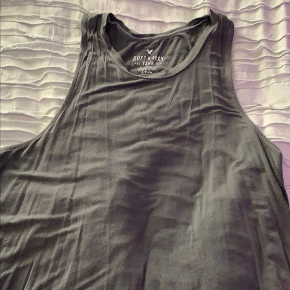 Soft and Sexy Grey tank top